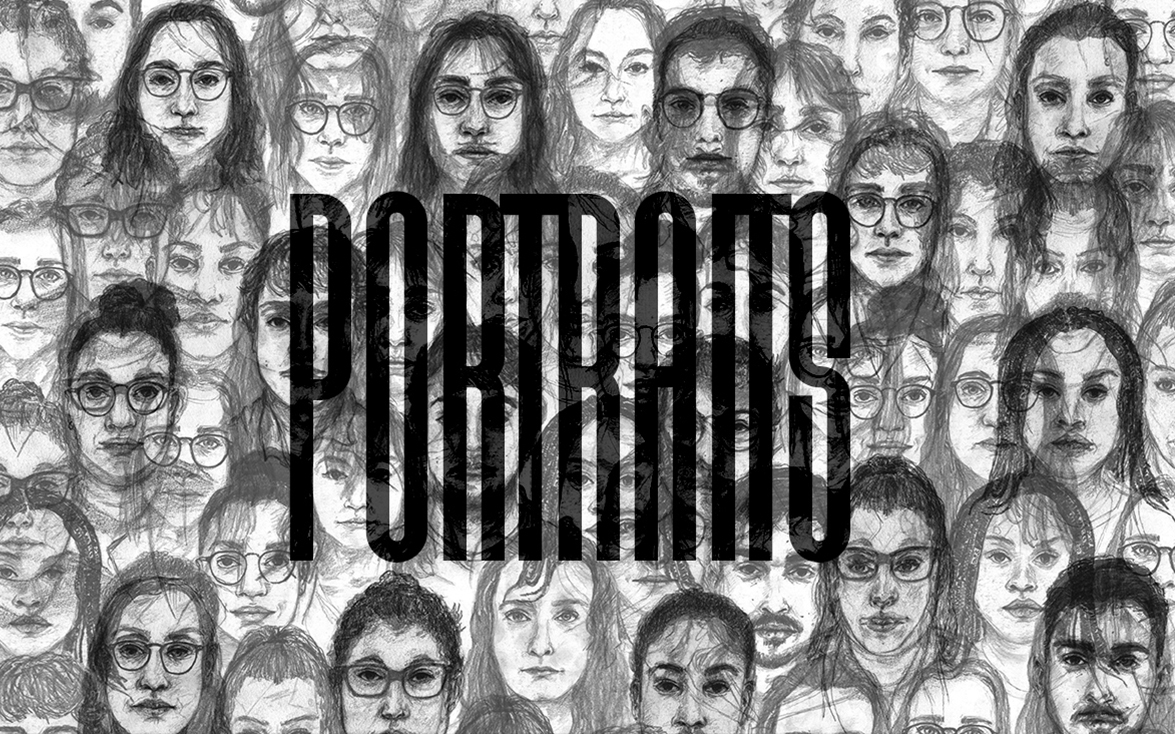 le titre du projet : croquis de portraits